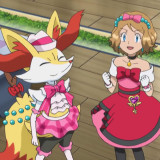 Pokemon XY Master Class Tournament Performance Serena Cosplay Costume