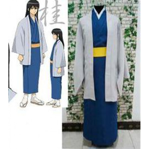 Gintama Katsura Kotarou Kimono Cosplay Costume