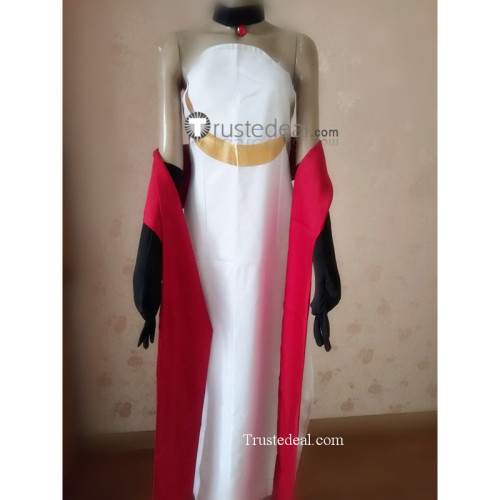 Sewayaki Kitsune no Senko-san Shiro White Red Cosplay Costume