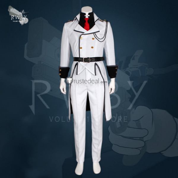 RWBY Volume 4 General James Ironwood White Cosplay Costume