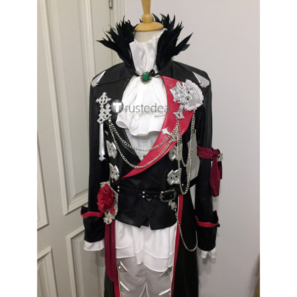 Final Fantasy XIV 14 Black Mage Cosplay Costume