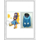 Pokemon Gijinka Piplup Blue Cosplay Costume
