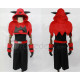 Pokemon Team Magma Grunts Male Female Cosplay Costumes