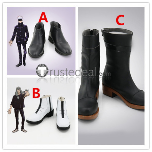 Jujutsu Kaisen Sorcery Fight Satoru Gojo Mahito Kasumi Miwa Cosplay Shoes Boots