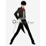 Persona 5 Dancing Star Night Butler Ren Amamiya Black Cosplay Costume