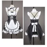 Re Zero Kara Hajimeru Isekai Seikatsu Twins Rem Ram Maid Cosplay Costumes