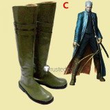 Devil May Cry 3 Vergil Cosplay Boots Shoes