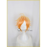 Act! Addict! Actors! A3! Summer Troupe Sumeragi Tenma Bright Orange Cosplay Wig