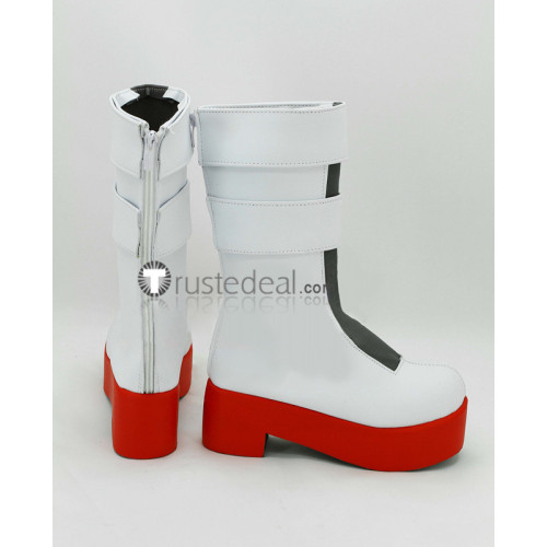 YuGiOh Yugo White Cosplay Boots Shoes