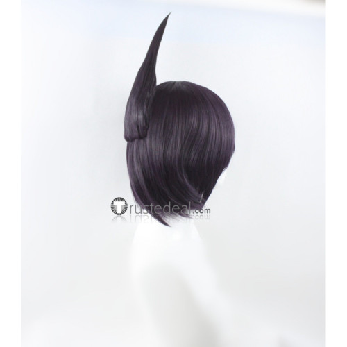 Shaman King Tao Ren Dark Purple Cosplay Wig