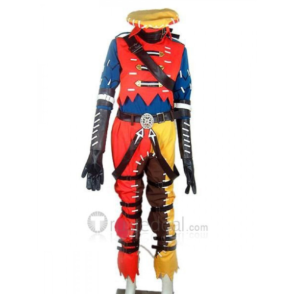 Hack--G.U Triedge Azure Flame Kite Cosplay Costumes