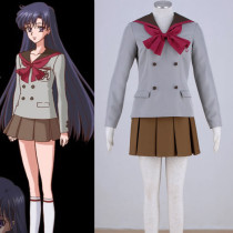 Sailor Moon Hino Rei Sailor Mars School Uniform Cosplay Costume