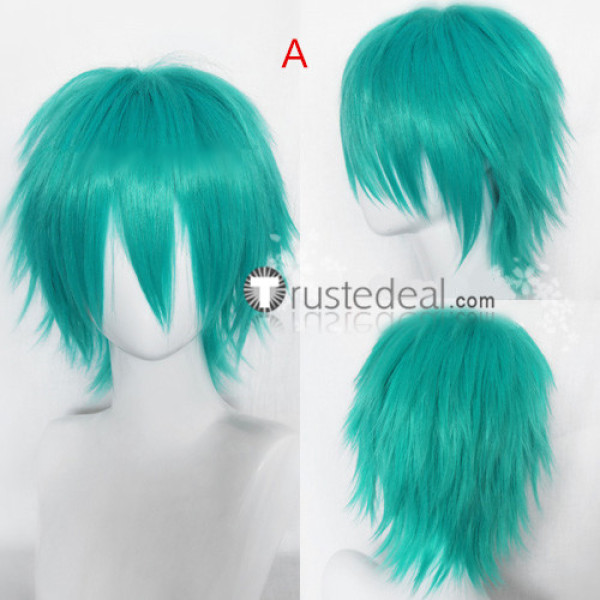 Light Green 35cm VOCALOID Mikuo Nylon Cosplay Wig
