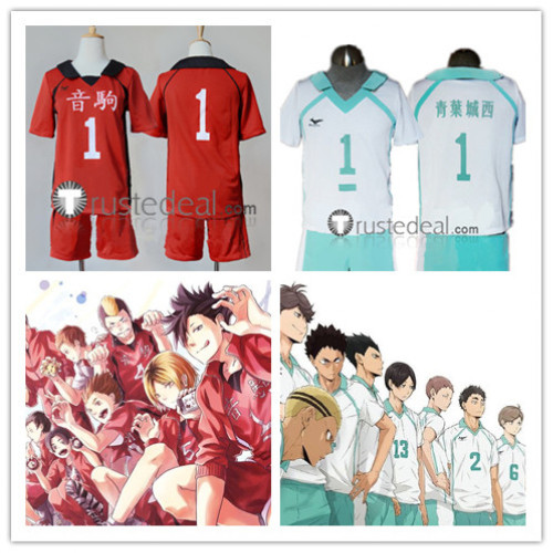 Haikyuu Aobajohsai High Seijou Nekoma High School Volleyball Club Uniform Toru Oikawa Hajime Iwaizumi Akira Kunimi Cosplay Costumes