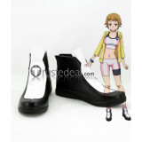 Gundam Build Fighters Try Fumina Hoshino Black White Cosplay Shoes Boots