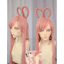 One Piece Shirahoshi Pink Cosplay Wig