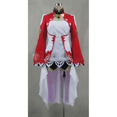Tales of Zestiria the X Lailah White Pink Cosplay Wig