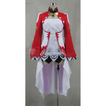 Tales of Zestiria Lailah Red White Cosplay Costume