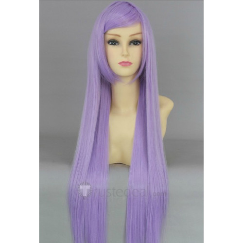 Lucky Star Kagami Hiiragi Long Purple Cosplay Wig