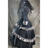 Black Butler Victoria Black Dress Cosplay Costume