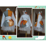 Natsume Yuujinchou Madara Girl Gijnka Kimono Cosplay Costumes