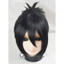 One Punch Man Speed of Sound Sonic Black Cosplay Wig