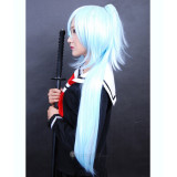 Panty and Stocking with Garterbelt Kneesocks Blue Cosplay Wig