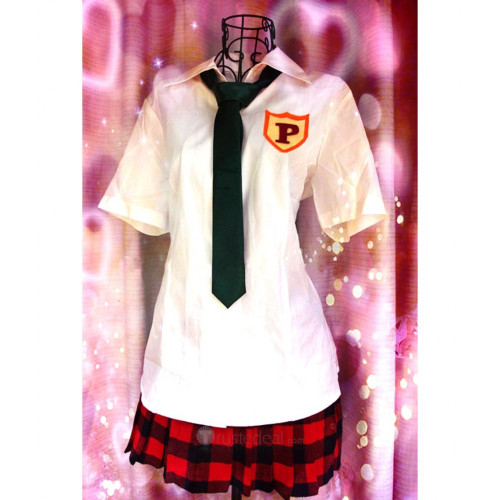 Panty and Stocking with Garterbelt Panty School Uniform Cosplay Costume Summer