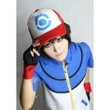 Pokemon XY Best Wishes Ash Ketchum Cosplay Costumes