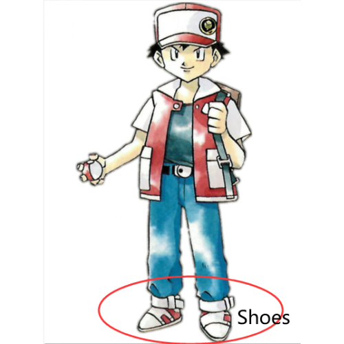 Transparent Red Pokemon Png - Trainer Red Pokemon Origins, Png