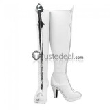 Code Geass Lelouch of the Rebellion C.C. Cosplay White Shoes Boots