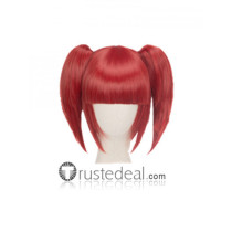 Land of the Lustrous Houseki no Kuni Red Beryl Ponytails Cosplay Wig