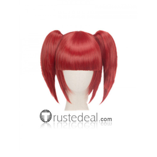 Land of the Lustrous Houseki no Kuni Red Beryl Ponytails Cosplay Wig