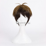 Haikyuu Haikyuu Shiratorizawa Wakatoshi Ushijima Brown Cosplay Wig