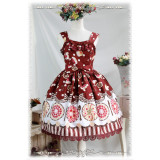 Infanta Fruits Print Lolita JSK Dress
