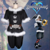 Kingdom Hearts 2 Sora Santa Form Christmas Town Black Cosplay Costume