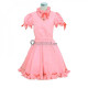 Touhou Project Tewi Inaba Pink Dress Cosplay Costume