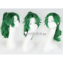 Final Fantasy Tina Green Blonde Ponytail Cosplay Wigs