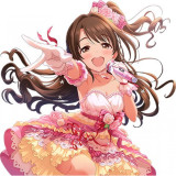 The Idolmaster Cinderella Girls Uzuki Shimamura Peaceful Days Starlight Stage Lolita Cosplay Costume