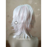 Mystic Messenger Unknown Saeran Choi White Pink Cosplay Wig