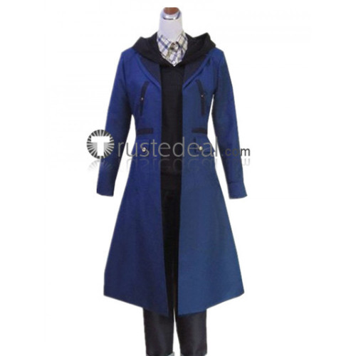 Kekkai Sensen Blood Blockade Battlefront The King of Despair Blue Cosplay Costume