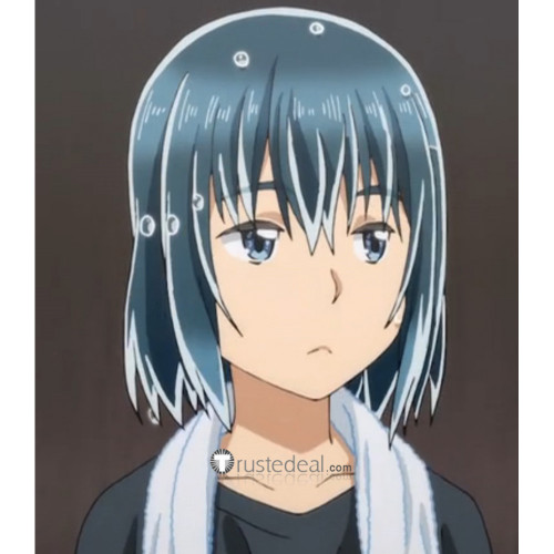 Hinamatsuri Hina Deep Blue Cosplay Wig