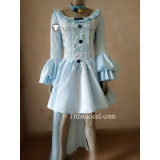 Nekopara Chocola Vanilla Artbook Doujin Pink Blue Lolita Dress Cosplay Costumes