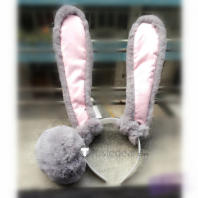 Zootopia Nick Wilde and Judy Hopps Rabbit Fox Ears Cosplay Accessories