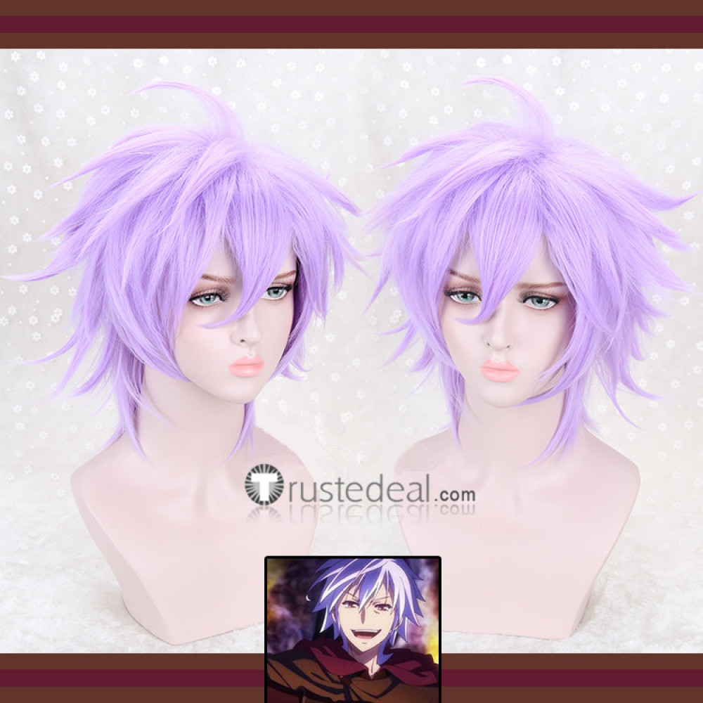 No Game No Life Riku Dola Light Purple Cosplay Wig