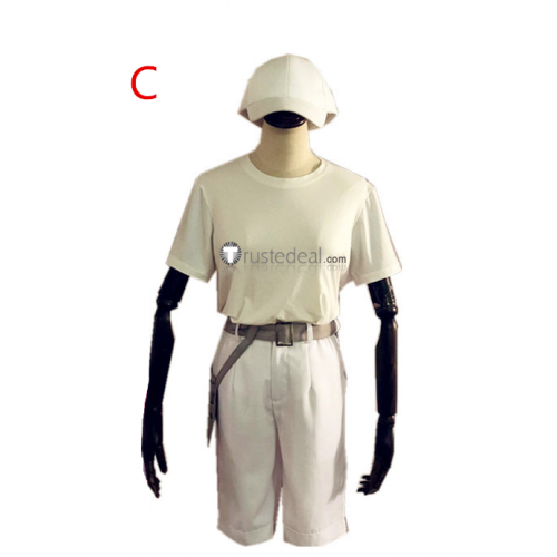 Cells at Work! Erythrocite Red Blood Cell Cosplay Costume