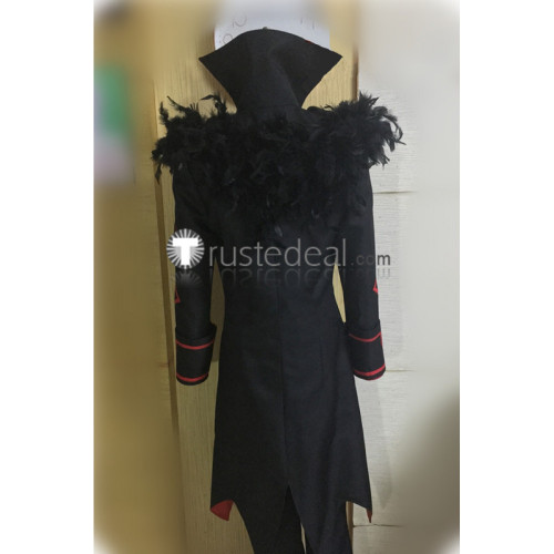 Tenrou Sirius the Jaeger Yevgraf Black Cosplay Costume