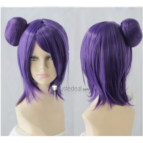 Naruto Akatsuki Konan Purple Cosplay Wig