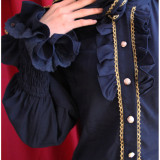 Infanta Pirate Style Long Sleeves Chiffon Lolita Blouse