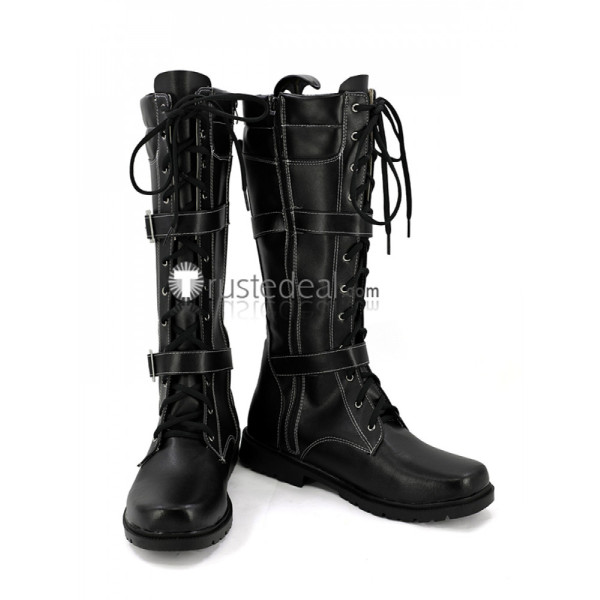 Tokyo Ghoul Ayato Kirishima Black Cosplay Combat Boots Shoes